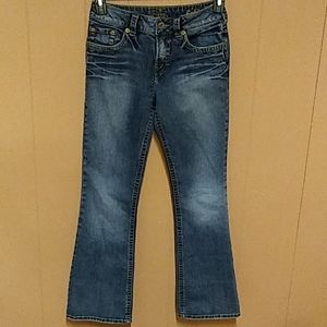 Silver Suki 28 women's jeans mid-rise 27x28